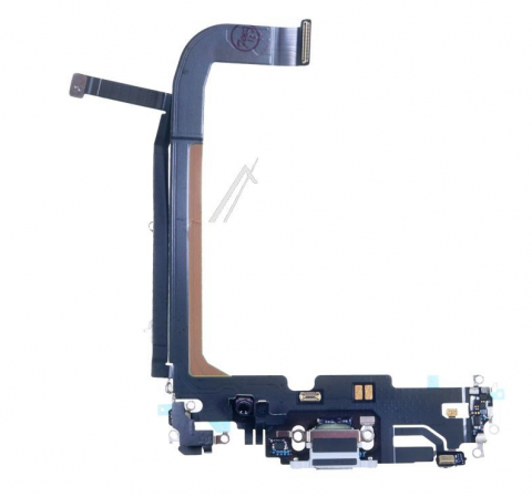 Flex iPhone 13 Pro Max charging su mikrofonu sidabrinis (silver)